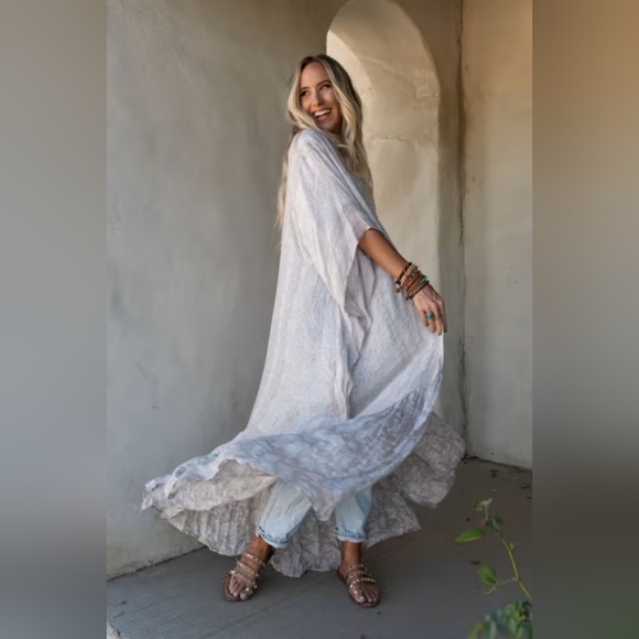 Paisley boho Kimono - Picture 2 of 7